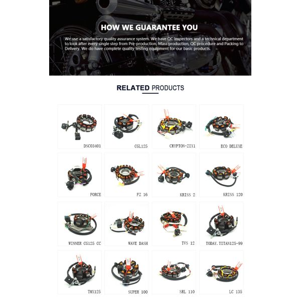 KRISS FL Motorcycle Magneto Coil / Motorcycle Spares And Accessories