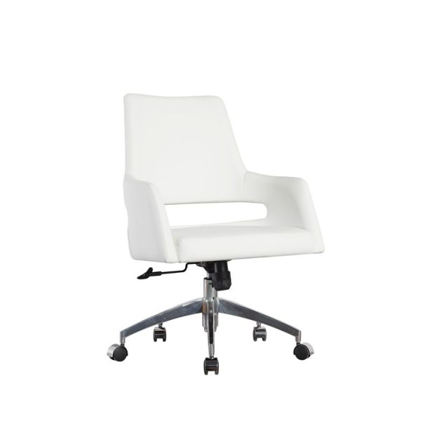 Mid Back Manager Chair Home Office Desk Chairs High Back Ergonomic Executive Chair Swivel Task Chair