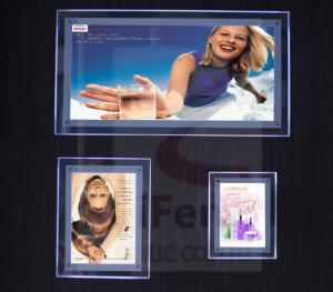 Cheap Wall mounted Slim Acrylic Light Boxes, wall mounted LED Picture Frame wholesale