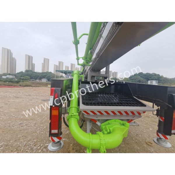 Delivery 2019 Used Concrete Pump Truck 47m for Feeding Height 1540