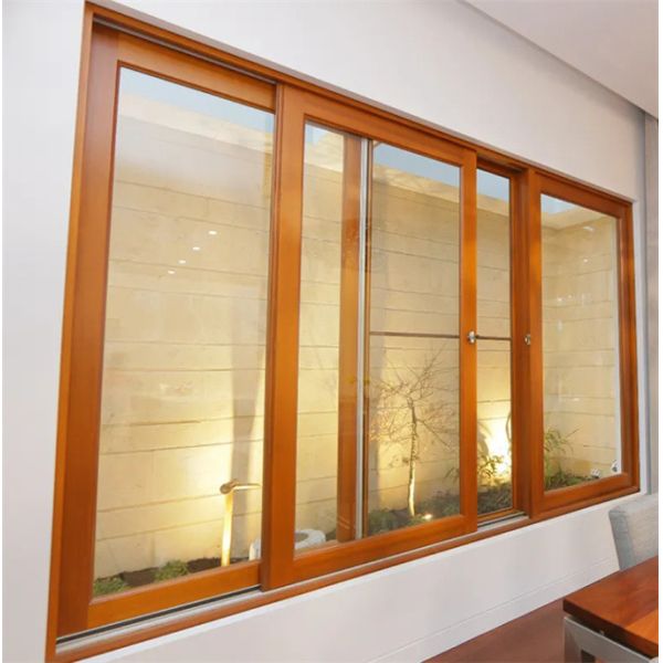 Fashion Style Aluminum Alloy Sliding Window With Horizontal Opening Pattern By R&D