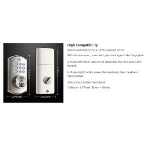 Keyless Entry Smart Door Lock