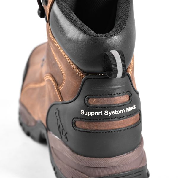 Nubuck Industrial Heat Resistant Steel Toe Boots Safety Shoes Leather Steel Toe Cap