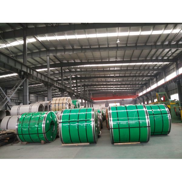 cold rolled 201 / 304 / 316 / 316L / 321 Stainless Steel Coils Natural Color