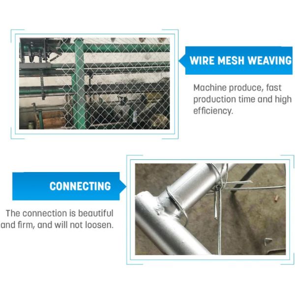 HGMT 6 Foot 60*60mm Diamond Chain Link Fence