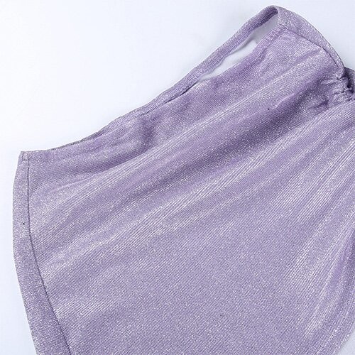 OEM maufactory Summer newpolyester sleeveless parties sexy slim hot girl stereo flower design hanging neck top suits