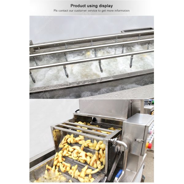 240KG Automatic spray washing machine industrial washing machine commercial conveyor belt washing machine