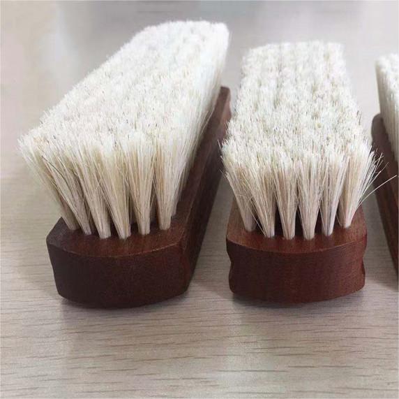 High quality horse hair brush Wood cleaning brush Wood shoe cleaning brush
