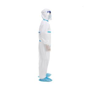 FDA Medical Disposable Clothing , OEM Disposable Microporous Coveralls