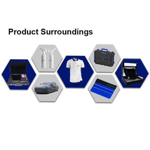 8.5mil Self Healing PPF Paint Protection Film Gloss Nano Ceramic TPH TPU Clear Car Wrap Foil Roll For Body