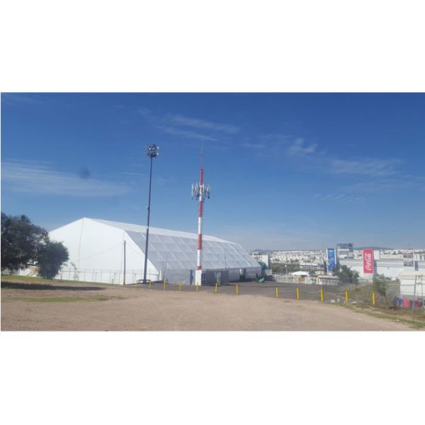 Waterproof Elegant Peak 30m To 50m Aluminum Frame Tent