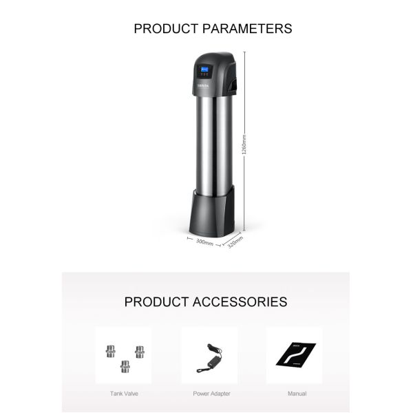 ROHS Well Water Whole House Purification System 0.1-0.4Mpa Under Sink