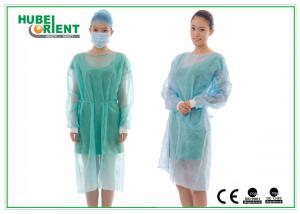 Cheap Tyvek Lab Coat Non Woven Disposable Lab Coat Hospital Nursing Disposable Gown wholesale