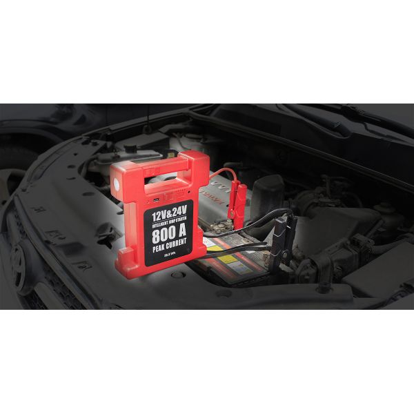 F3A Compact 12V 24V Lithium Jump Starter Portable 27000mAh Capacity