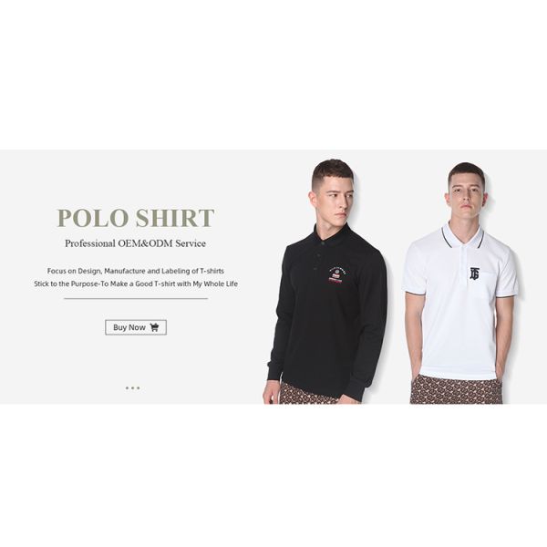 Custom Logo Slim Fit Polo Shirt in Anti-Pilling Black with Knitted Weaving Method