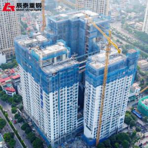 Cheap Steel Structure Luxury Apartments Commercial Areas Hotels High Rise Building wholesale