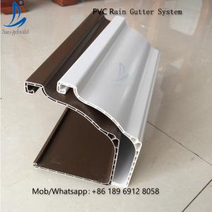 Cheap San-gobuild Guangzhou PVC Roof Gutter Elbow / PVC Rain Water Gutter Philippines wholesale