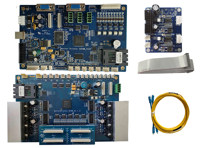 Tape guide printer DX5 double head inkjet printer Better Printer USB2.0 inkjet board kit