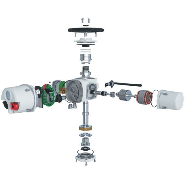 OEM IP67 Multi Turn Electric Rotary Actuator Explosion Proof 150N.M