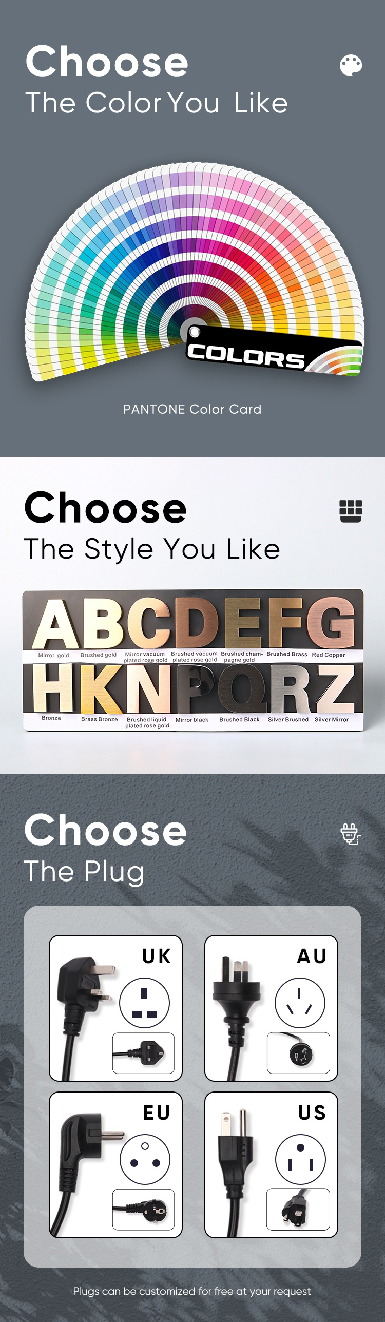 LED Modules Light Source Business Sign Board for Indoor and Outdoor Office Advertising