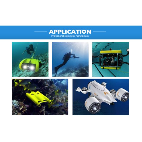 Continuously Variable Speed 24V Underwater Brushless DC Motor