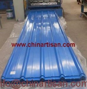 Cheap Full Automatic Colored Steel Corrugated Zinc Roof Machine wholesale