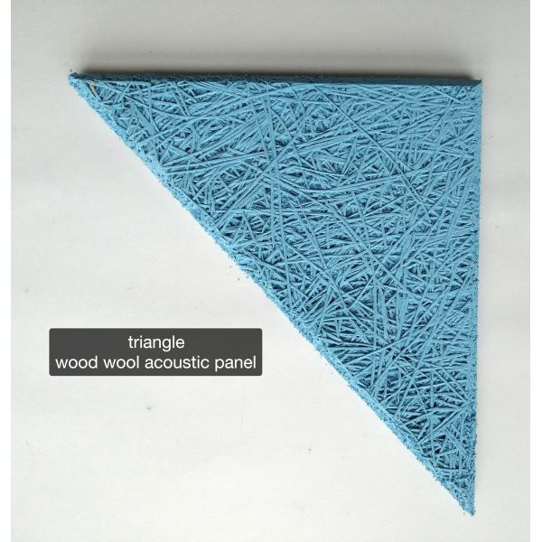 Sport Hall Wooden Wall Wood Wool Cement Acoustic Panel Sound Absorption Isolation Board