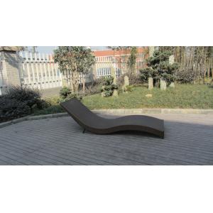Luxury Rattan Sun Lounger For Living Room / Hotel / Restaurant
