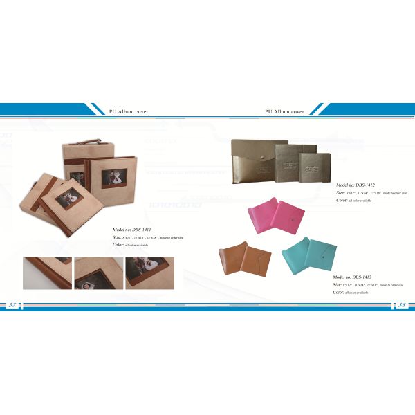 PU Album Covers / Leather Album Cover,Customized Leather Album Cover with Suitcase / PU Album Covers