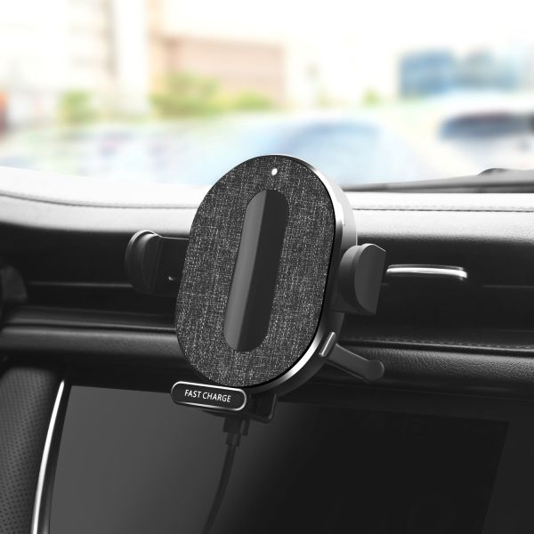 Qi Enabled Phones Li Polymer 100mAh Wireless Car Charger
