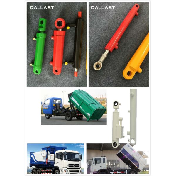 Heat Treatment Double Acting Hydraulic Cylinder Piston for Farm Truck / Farm Vehicle