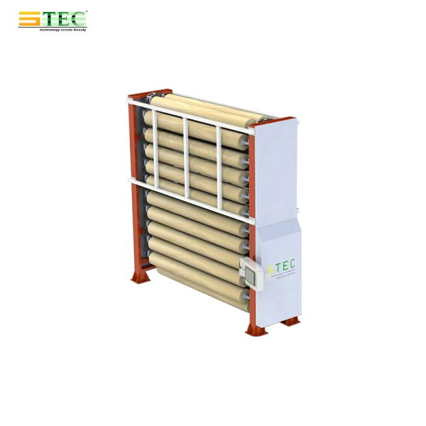 30 Roll Blind Inspection Hoist Machine 220V Rotary Fabric Roll Storage Carousel