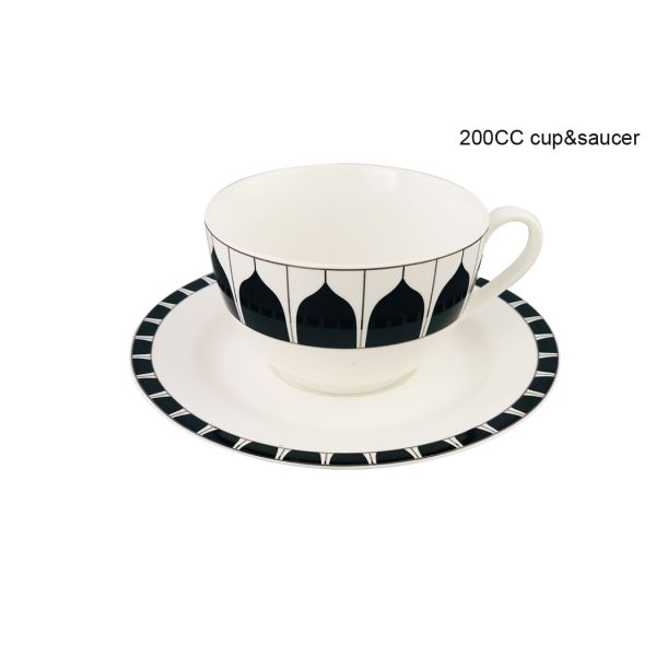 20-Piece Kitchen Dinnerware Set, Plates, Dishes, Bowls, Service for 4, Modern Elegance