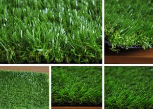 China PE Green Imitation Turf Grass Landscaping for Home , High Density on sale