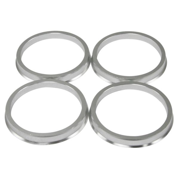 Durable 57.1 To 73.1 Aluminum Hub Rings High Precision With CNC Machined