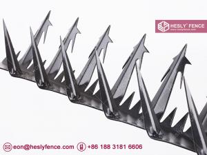 China Anti climb Razor Spikes | Fence Topping Spike | Powder Coated | Wall Security Spike | Hesly Brand | China Supplier on sale