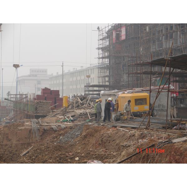 Diesel Power Truck Mounted Concrete Pump for Construction