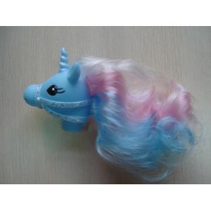 Cheap Custom cartoon plastic mini rainbow horse toy wholesale