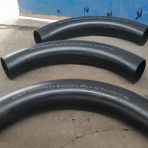 Cheap ASTM A234 Fittings Carbon Steel Pipe Bend WP92 WB36 Special Coating Face wholesale