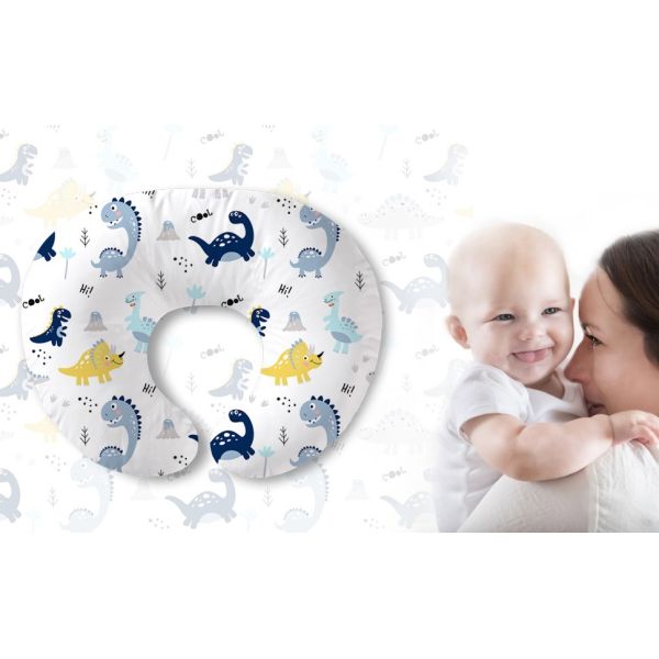 Breathable 100% Polyester Feeding Support Pillow Portable Nursing Pillow For Bottle Feeding