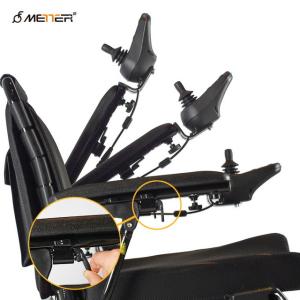 Cheap Foldable Handicapped Electric Wheelchair 100kg Loading wholesale