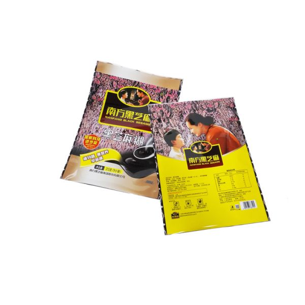 Custom Printing Security Matte Aluminum Foil Sesame Meal Packaging Bags