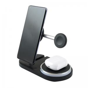 China Type C Connect Folding 3 In 1 Wireless Charger For Phone Earphone Watch on sale