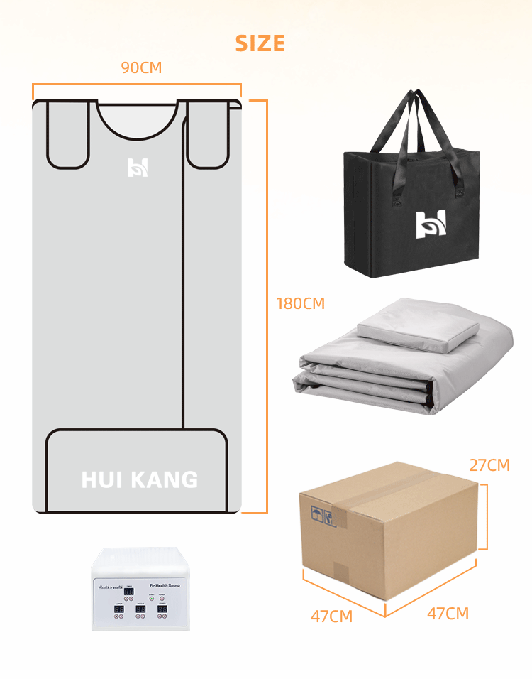 600watt Portable Spa Weight Loss And Detox Carbon Fiber Heating Pu Slimming 3 Zone Far Infrared Sauna Blanket