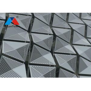 Fireproof Aluminum Exterior Wall Cladding Panels With PVDF Coating