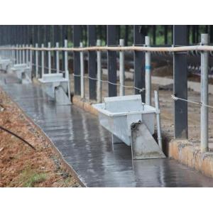 Cheap 50mm Insulation Galvanized Dairy Farm 1m Cow Water Trough wholesale