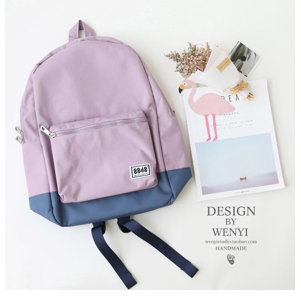 Naked Powder Student Leisure Backpack Laptop Bag For Women Waterproof Bag