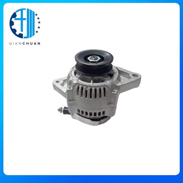 12V/35A Alternator 600-821-3350 Compatible with Kubota D1703 Engine Komatsu PC56-7 Excavator