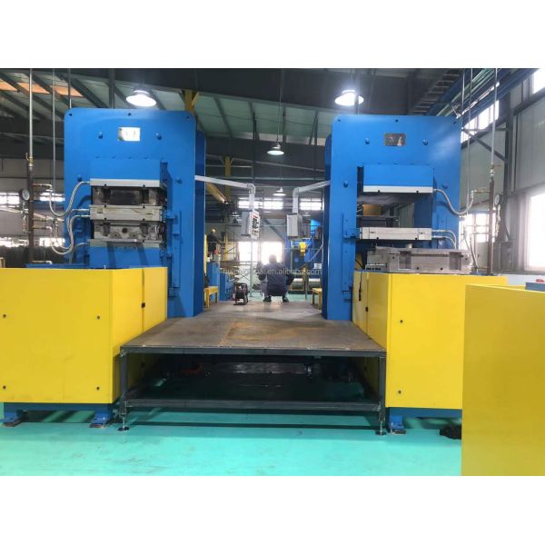 56000 Track Rubber Block Moulding Press Machine Advanced Rubber Molding Pressing