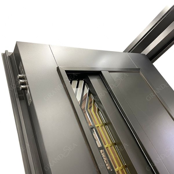 France Style Advanced Stainless Steel Door Good Quality Superior a Class Locksystem Israel Security Door